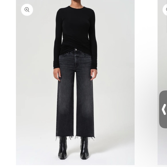 NWT AGOLDE HARPER CROP JEAN sz 27